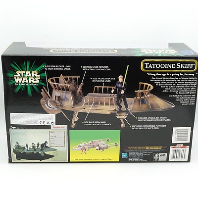 1999 Hasbro Star Wars The Power of the Force Tatooine Skiff, New Old Stock