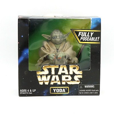 1998 Kenner Star Wars Yoda, New Old Stock