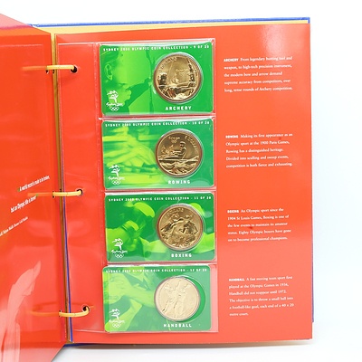 Sydney 2000 Olympic Coin Collection, Complete