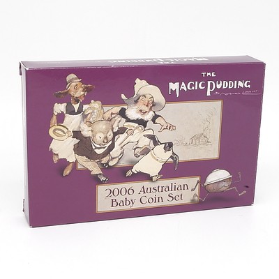 2006 Australian Baby Coin Set - The Magic Pudding