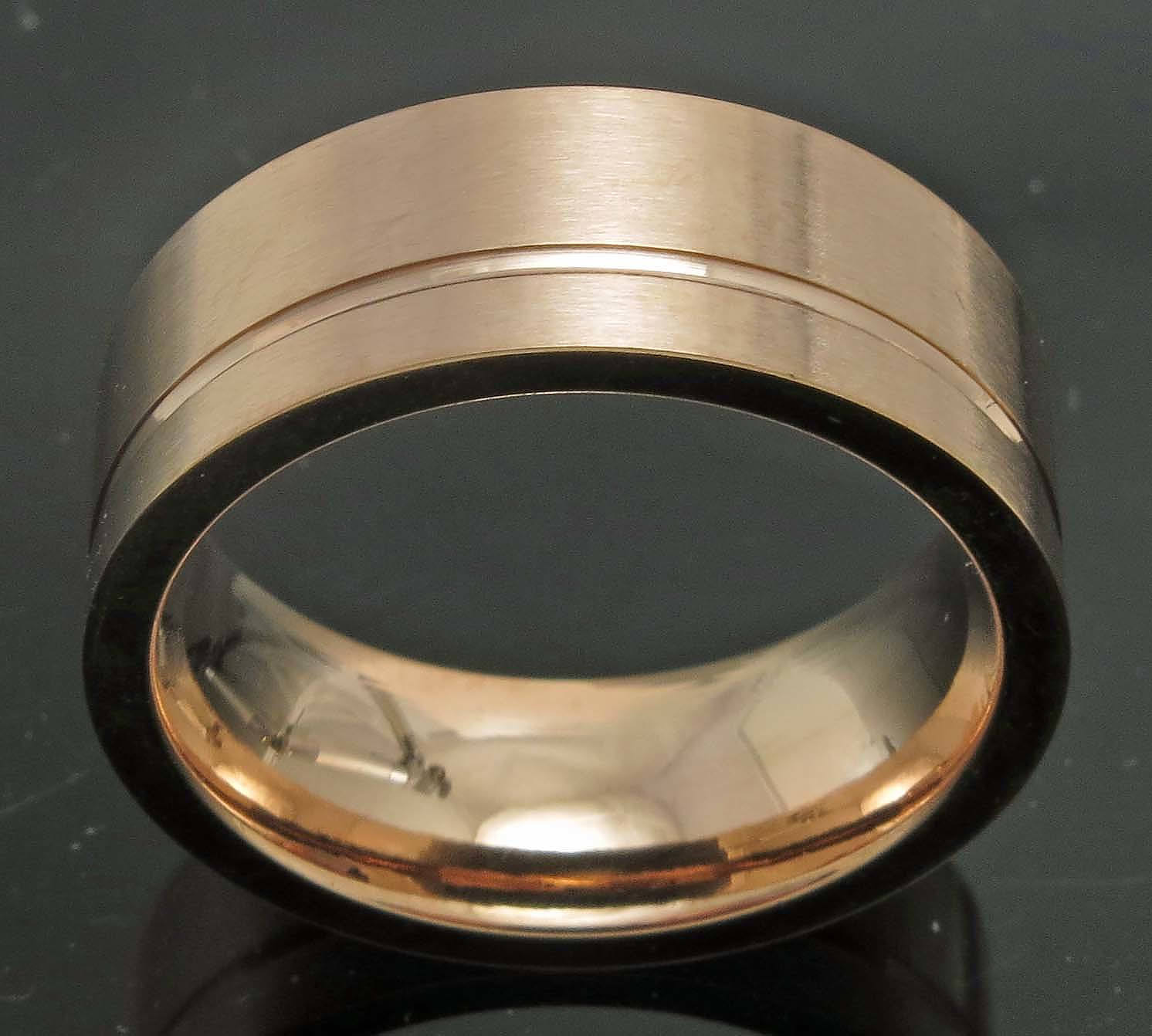 g steel rose gold