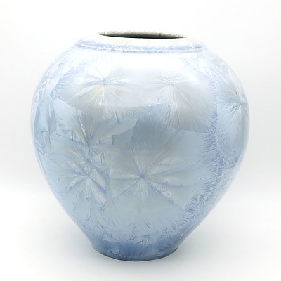 Rod Page Ceramic Vase, with Internal Glaze 