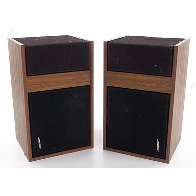 Pair of Vintage Bose 301 Speakers