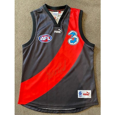 AFL Jumper Signed by James Hird - Brownlow Medallist -  Essendon Football Club