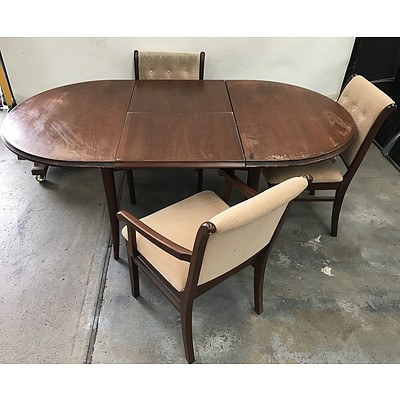 Parker Extension Dining Table and Three Chairs
