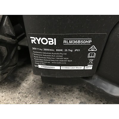 Ryobi Brushless Mower