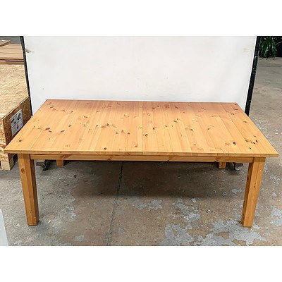 'Stornas' Wooden 8 Seat Dining Table