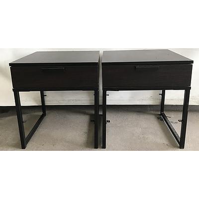 Pair Of Modern Side Tables