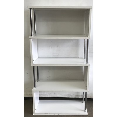 White Melamine Shelf