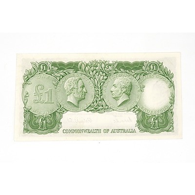 1953 Coombs / Wilson One Pound Note, HD12866853