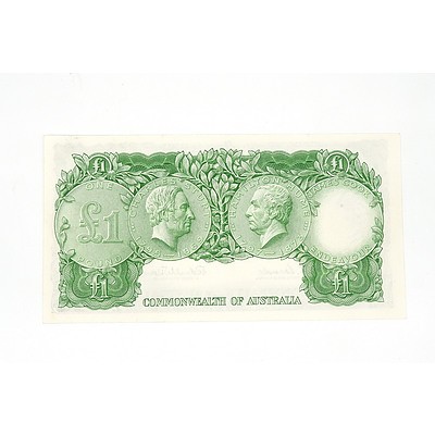 1961 Coombs / Wilson One Pound Note, HK29789026