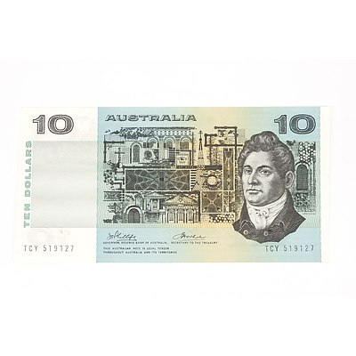 1974 Phillips / Wheeler Ten Dollar Note, TCY519127