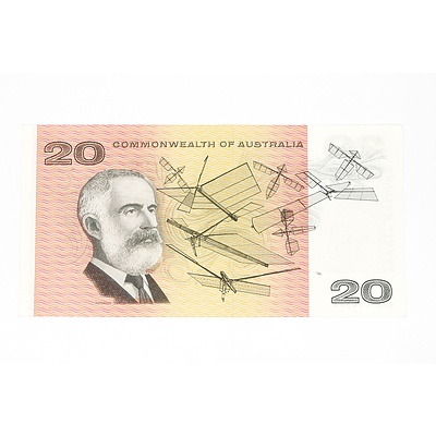 1966 Commonwealth of Australia Coombs / Wilson Twenty Dollar Note, XAK064269