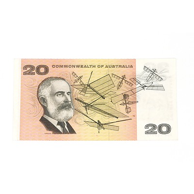 1967 Commonwealth of Australia Coombs / Randall Twenty Dollar Note, XBR163512