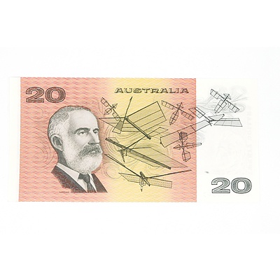1985 Johnston / Fraser Twenty Dollar Note, ERZ743043