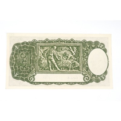 1949 Coombs / Watt One Pound Note, W44568478