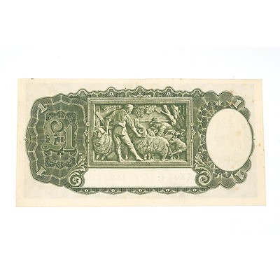1952 Coombs / Wilson One Pound Note, X35883577