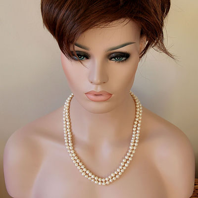 Classic White Japanese Freshwater Pearl Necklace