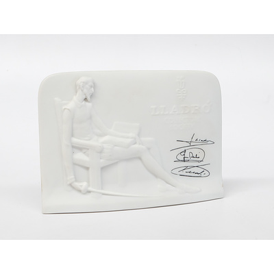 Lladro Collectors Society Porcelain Plaque