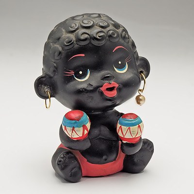 African Infant Figural Moneybox