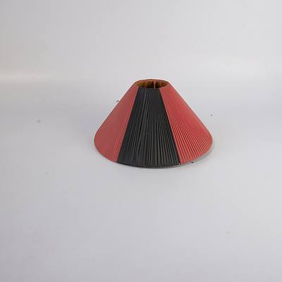 Spare Black and Red Lamp Shade for Barsony Lamp