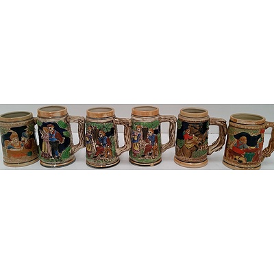 Ceramic Steins and Mugs - Lot of 22