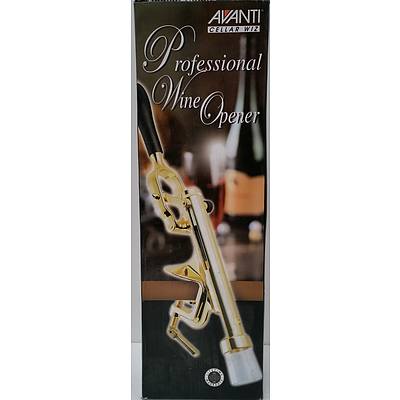 Avanti Cellar Wiz Professional Wine Bottle Opener - New