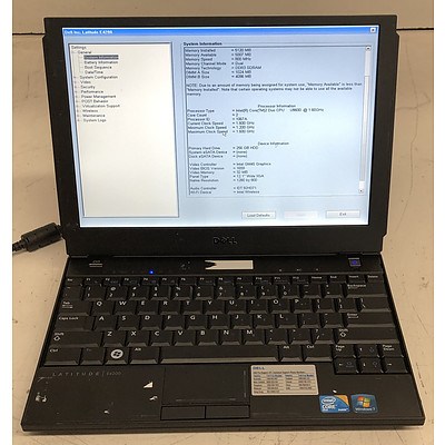 Dell Latitude E4200 12-Inch Intel Core 2 Duo (U9600) 1.60GHz Laptop