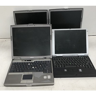 Dell and Gateway Laptops - Lot of Four