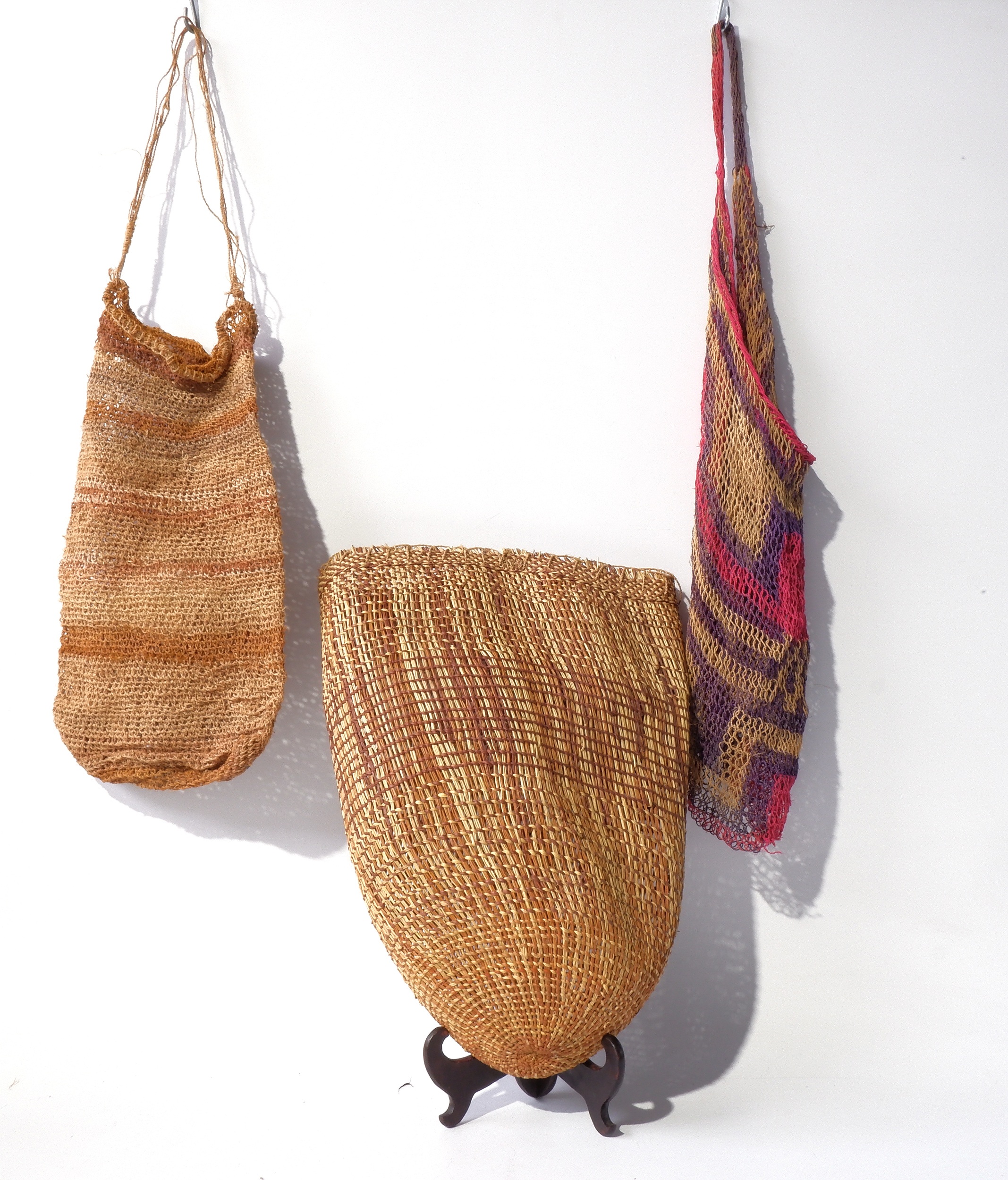 Aboriginal Pandanus Fibre Bag by Lot 1152634 ALLBIDS