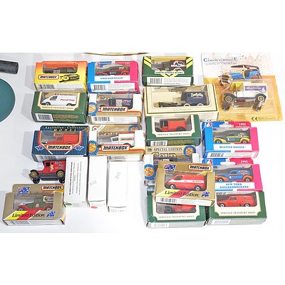 Large Collection of Boxed Matchbox and Other Cars