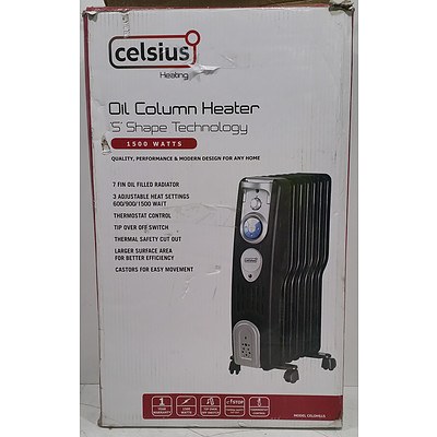New Celsius Oil Column Heater