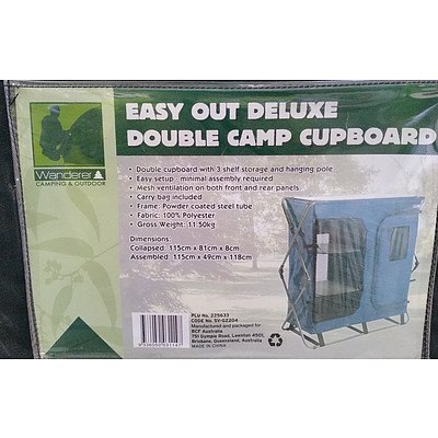 Easy Out Deluxe Double Camp Cupboard