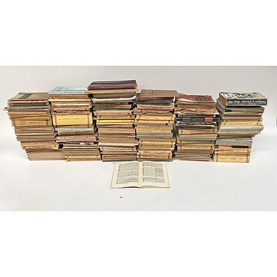 Large Group of Sheet Music Books 250+