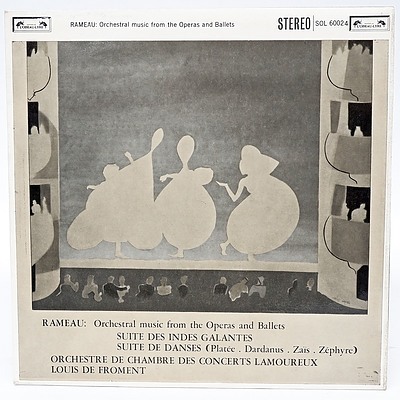Rameu: Orchestral Music from the Operas and Ballets, 33RPM