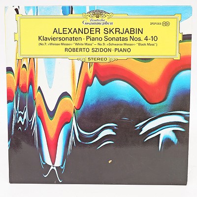 Alexander Skrjabin Klaviersonaten Piano Sonatas Nos.4-10, 33RPM