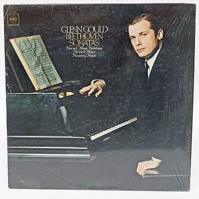 Glenn Gould Beethoven Sonatas No.8 C minor, No.9 E major, No.10 G major,LP 33RPM