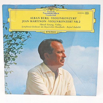 Alban Berg Violinkonzert Jean Martinon Violinkonzert NR.2, 33RPM