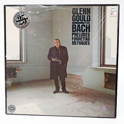 Glenn Gould Piano Bach Preludes Fughettas and Fugues,LP 33RPM