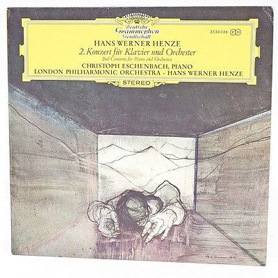 Hans Werner Henze 2nd Concerto for Piano and Orchestra, 33RPM