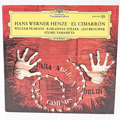 Hans Werner Henze El Cimarron, 33RPM