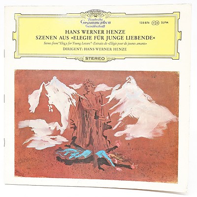 Hans Werner Henze Scenes from 'Elegy for Young Lovers', 33RPM