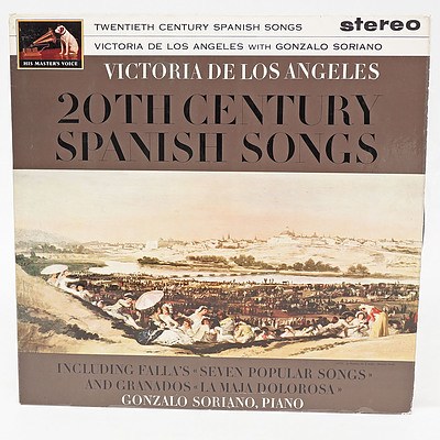 Victoria De Los Angeles 20th Century Spanish Songs, LP 33RPM