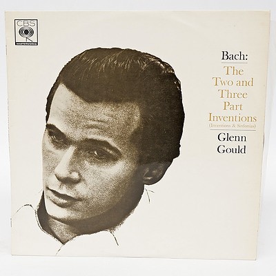 Bach The Two and Three Part Inventions Glenn Gould, 33RPM