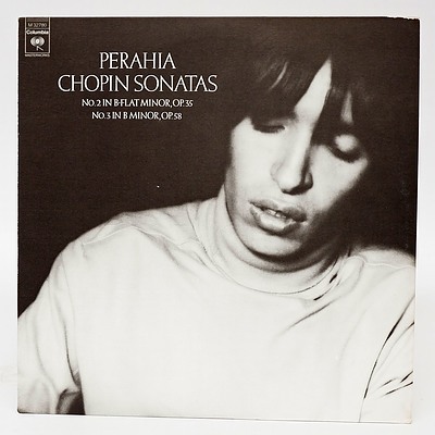 Perahia Chopin Sonatas No.2 in B flat minor op.35 No.3 in B minor op.58, 33RPM