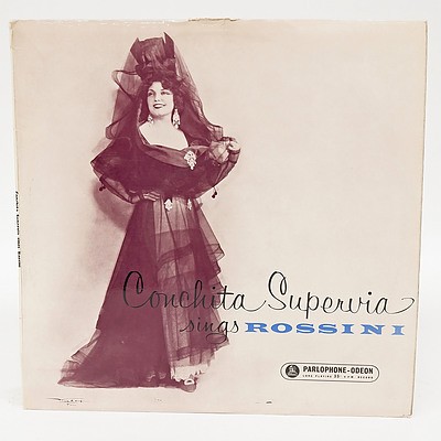 Conchita Supervia sings Rossini, LP 33RPM
