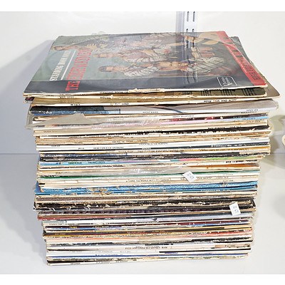 Large Collection of Records, Billy Joel, Elton John, Beach Boys and More