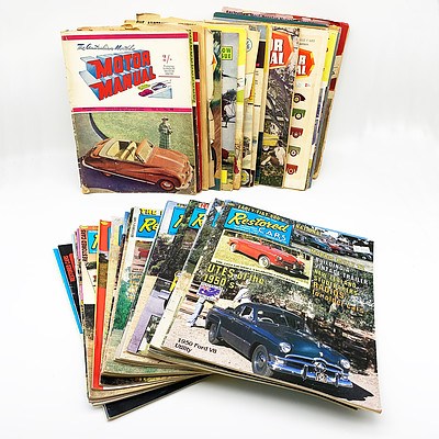 Collection of Over 160 Automobile Magazines