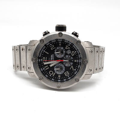 Gents TW Steel TW126 Grandeur Chronograph Wrist Watch