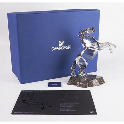Swarovski Crystal, Soulmates "The Expressive and Free Spirited Stallion" in Original Box